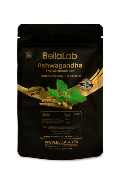 Ašvaganda. 7% vitanolīdu