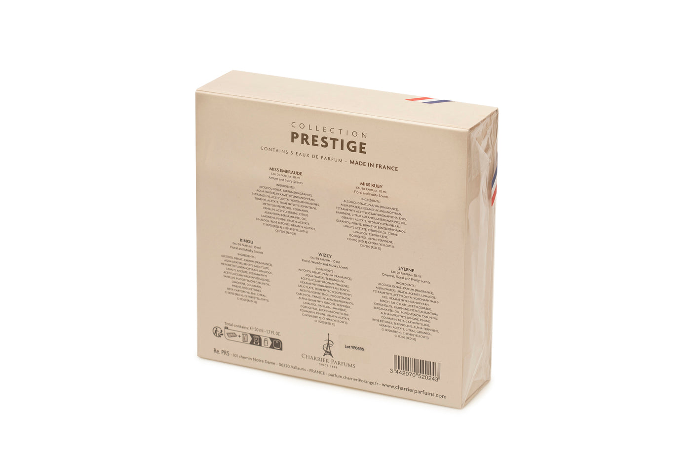 Parfimērijas komplekts - Selection Prestige France 5 gb