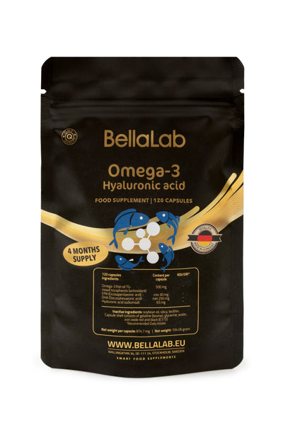 Omega 3 + hialuronskābe