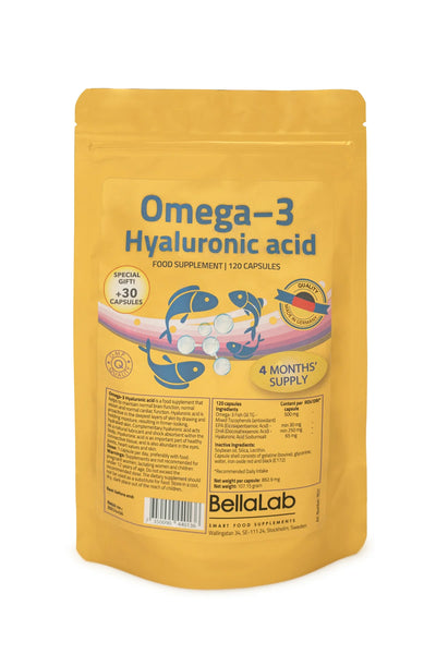 Omega 3+ hialuronskābe