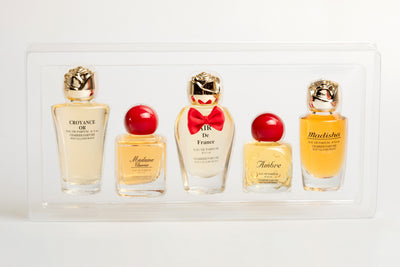 Smaržu komplekts - les parfums de france 5 gab.